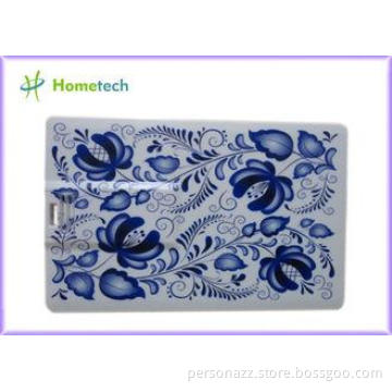 Plastic Credit Card USB Flash Drive Storage Device
